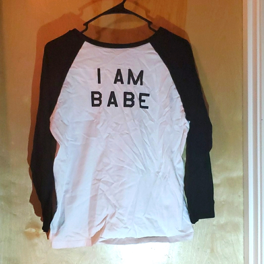 Long Sleeve I Am Babe Shirt
